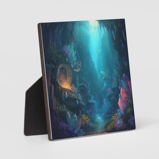 Placa Expositora Glow of the Forgotten Depths (Anverso)