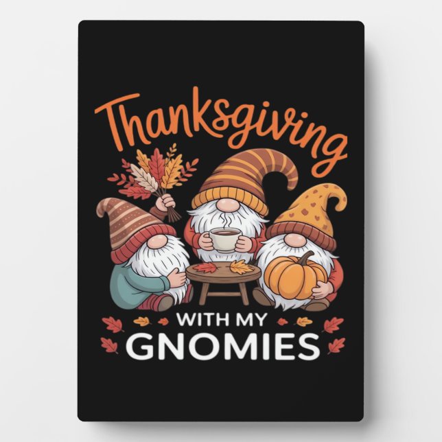 Placa Expositora Gnome Fall Leopard Turkey Essential T (Frente)