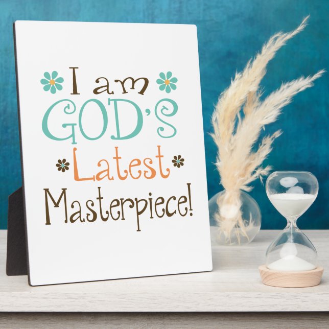 Placa Expositora Gods Última Obra Maestra (Lado)