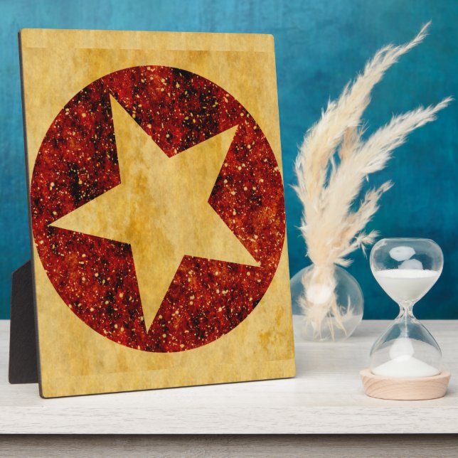 Placa Expositora Gold Star (Lado)