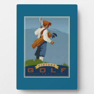 Placa Expositora "Golf de campo en uno"