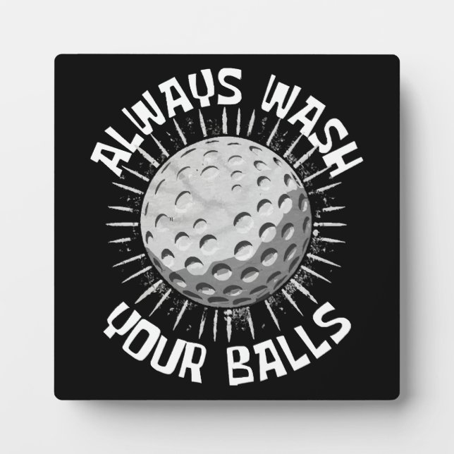 Placa Expositora Golf divertido (Frente)
