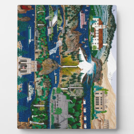 Placa Expositora Gorge del río Columbia