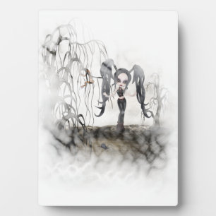 Placa Expositora Gótico Sepia Chica Vignette