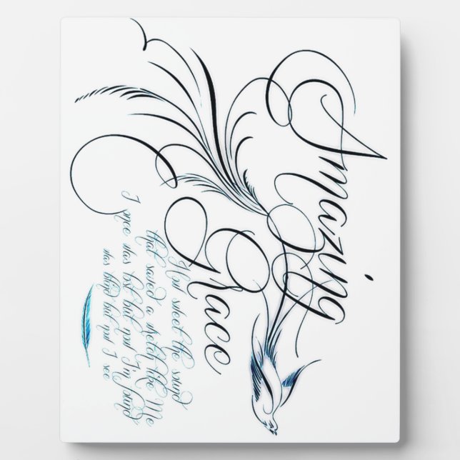 Placa Expositora Gracia asombrosa (Frente)