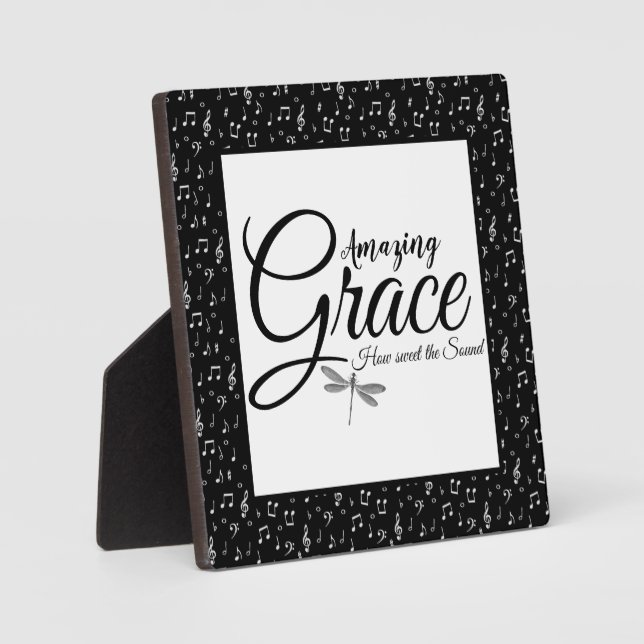 Placa Expositora Gracia asombrosa (Anverso)