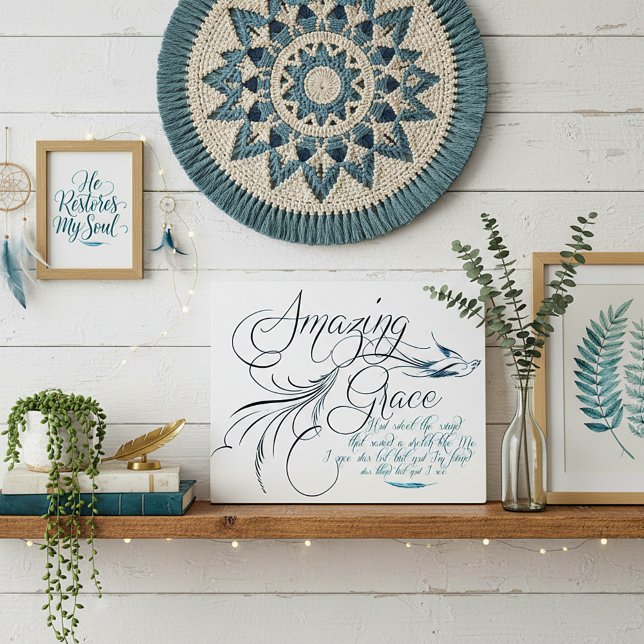 Placa Expositora Gracia Asombrosa (Subido por el creador)