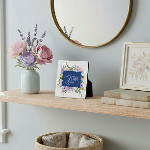 Placa Expositora Gracia floral asombrosa