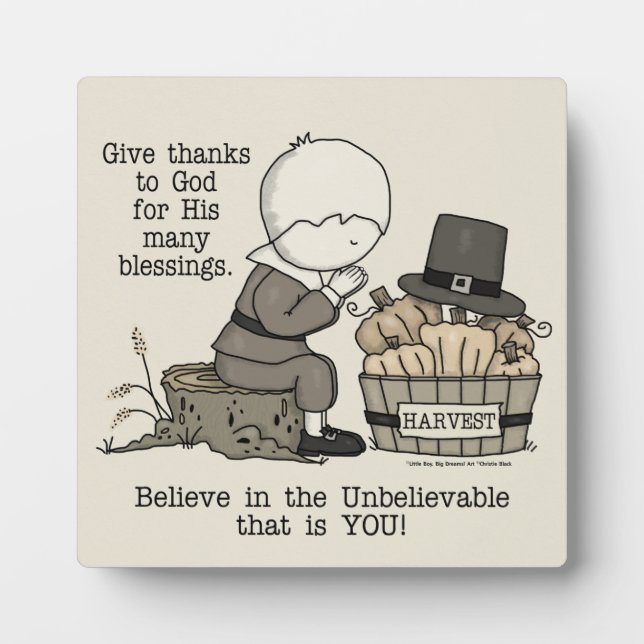 Placa Expositora Gracias (Frente)