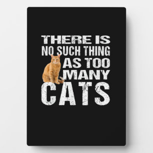 Placa Expositora Gracioso Cat TShirt_ Nada De Tales Cats Como Demas