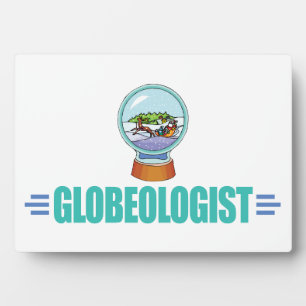 Placa Expositora Gracioso Globe de nieve