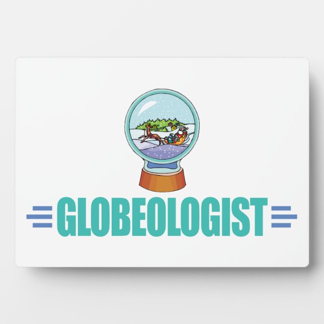 Placa Expositora Gracioso Globe de nieve (Frente)