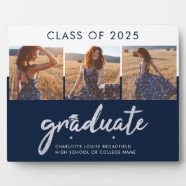 Placa Expositora Graduación 2025 Grad Photos Script Keepsake Person