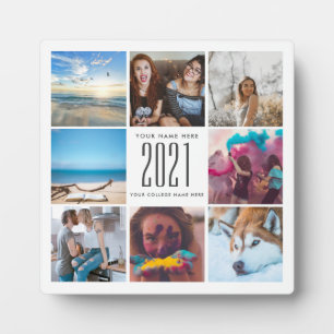 Placa Expositora Graduación Cute Moda cuadrada moderna