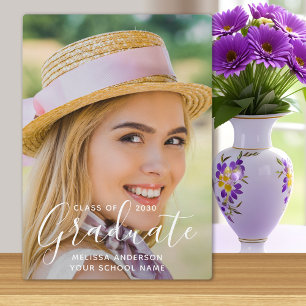 Placa Expositora Graduación de fotografía Personalizado simple para