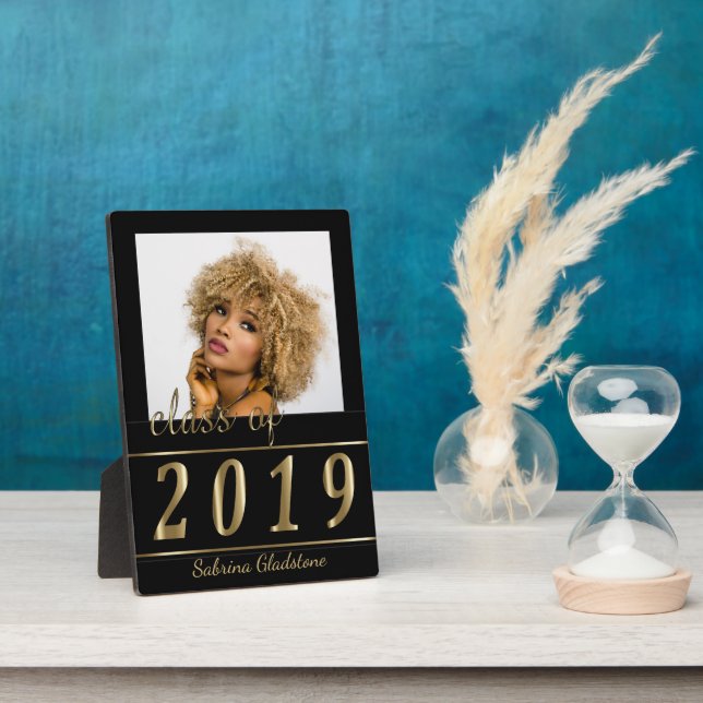 Placa Expositora Graduación de fotos de clase (Lado)