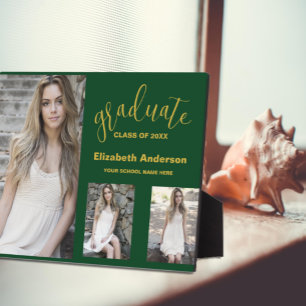 Placa Expositora Graduación minimalista de 3 fotografías