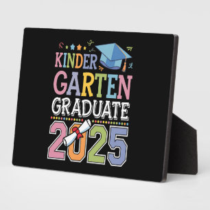 Placa Expositora Graduado de Kinder 2025 Escuela de Graduación