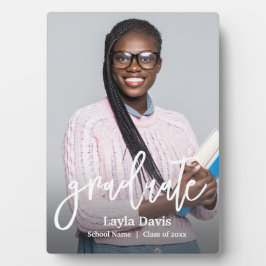 Placa Expositora Graduado personalizado de la foto