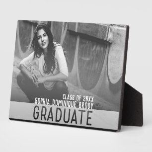 Placa Expositora GRADUATE Banner Gift of Graduate Photo Plaque
