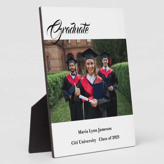 Placa Expositora Graduate Plaque (Lado)