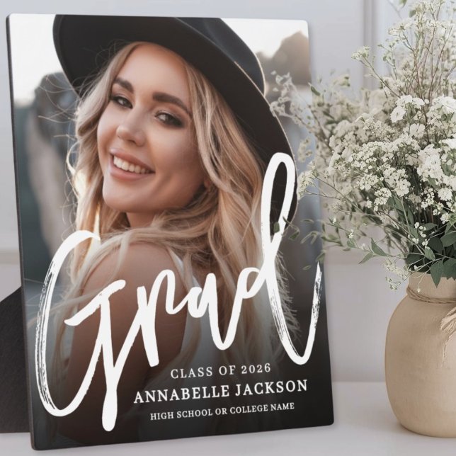 Placa Expositora Graduation Photo Keepsake (Graduation Photo Keepsake Plaque)