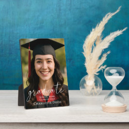 Placa Expositora Graduation Photo Sign Celebrate the Graduate