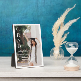 Placa Expositora Graduation Plaque with Photo