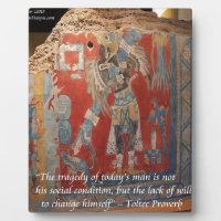 Gráfica del Imperio Tolteca y Proverbio Famoso