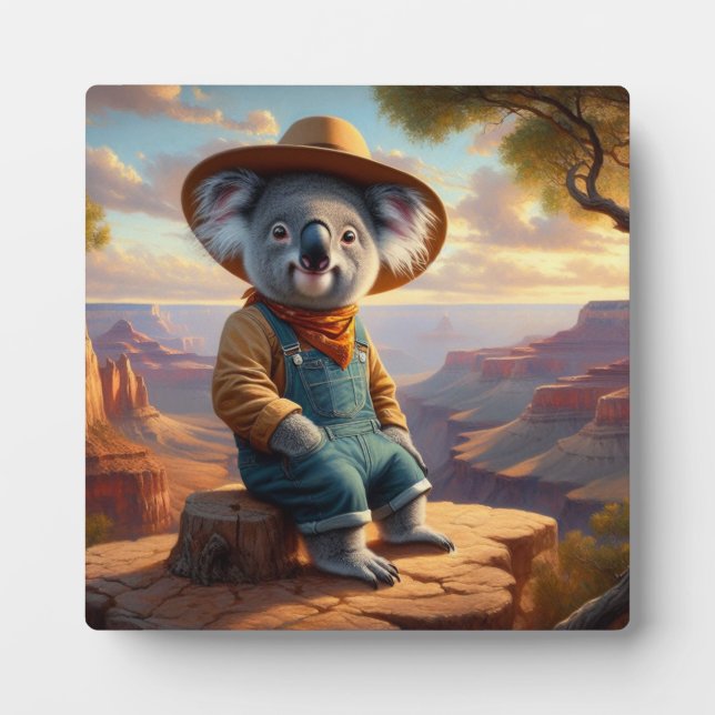 Placa Expositora Gran Cañón de Koala (Frente)