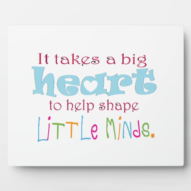 Placa Expositora Gran Corazón: Consejero:Mentor:Profesor (Frente)