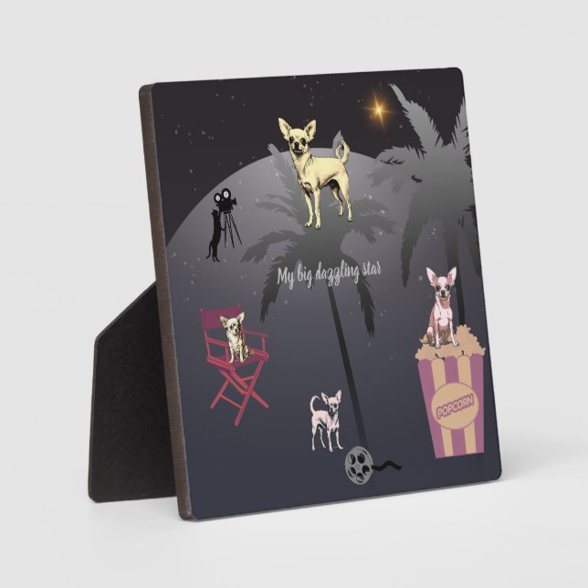 Placa Expositora Gran estrella deslumbrante (Anverso)