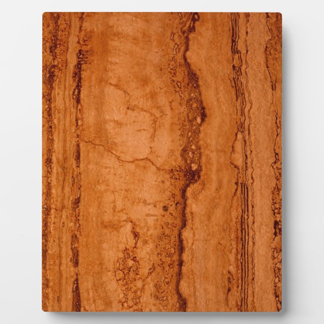 Placa Expositora Granito de cañón de cobre, oro ámbar montañas Sedo (Frente)