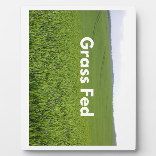 Placa Expositora Grass Fed (Frente)