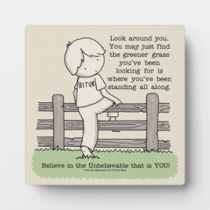 Placa Expositora Grass más verde