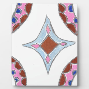 Placa Expositora Gratitud Paz Amor Une Mandala Arte Imprimir