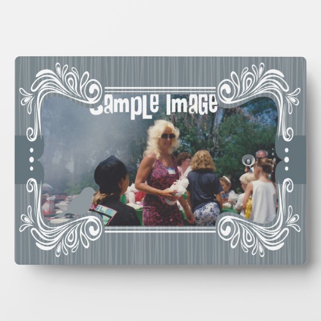 Placa Expositora Gray Bird Art Plaque (Frente)