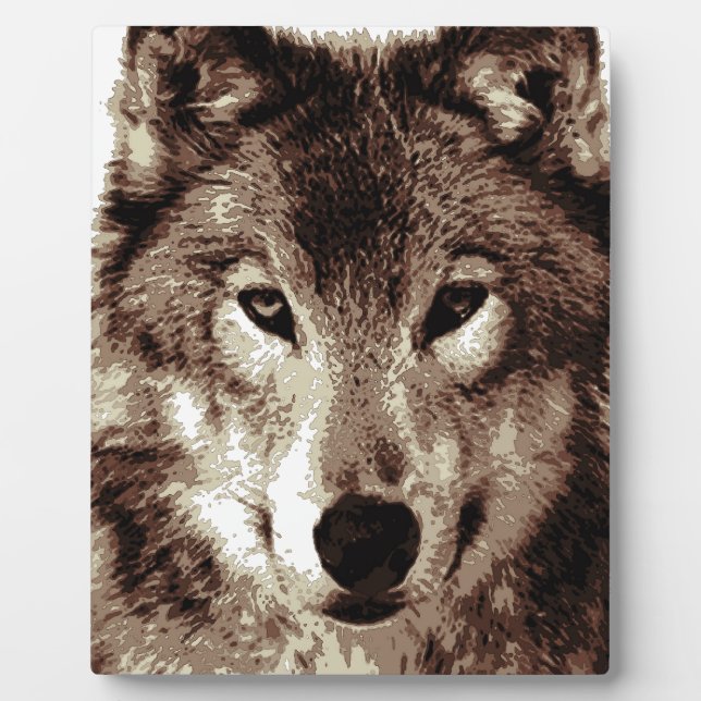 Placa Expositora Gray Wolf (Frente)