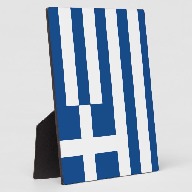 Placa Expositora Greece Flag (Lado)
