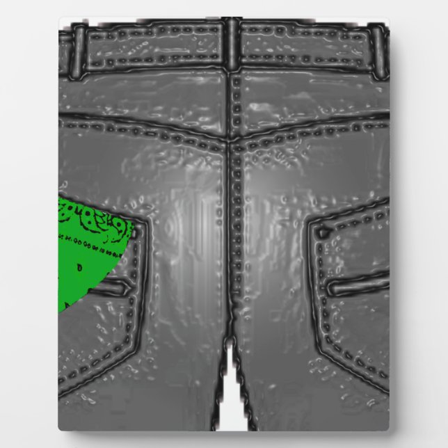 Placa Expositora Green Left Hanky (Frente)