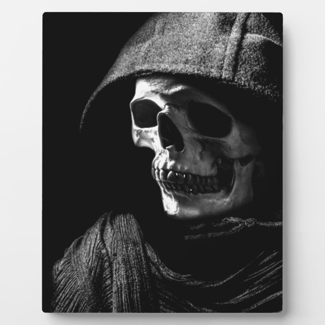 Placa Expositora Grim Reaper Skull (Frente)