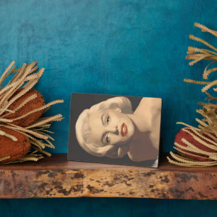 Placa Expositora Gris gráfico Marilyn