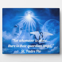 Placa Expositora Guardian Angel Reminder Plaque