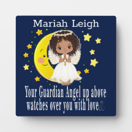 Placa Expositora Guardian Angel Tabletop Plaque con Easel