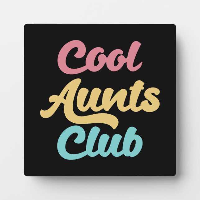 Placa Expositora Guay Aunts Club II (Frente)