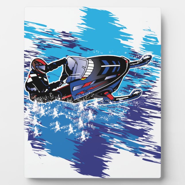 Placa Expositora Guay Snowmobiler (Frente)