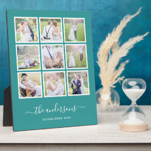 Placa Expositora Guión de color de fondo editable