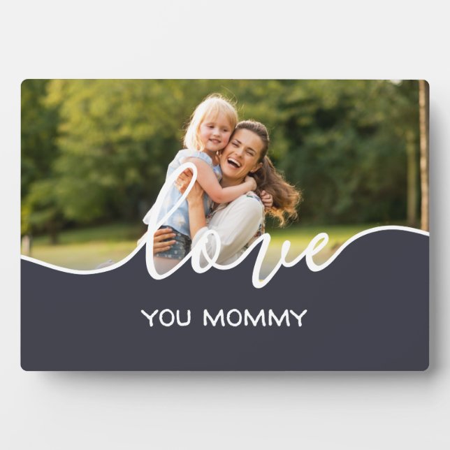 Placa Expositora Guión de Foto Ama a Mamá (Frente)