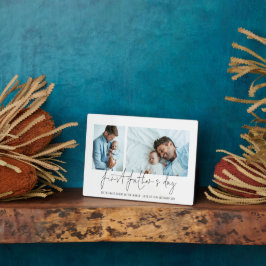 Placa Expositora Guión de fotos del Día de los Primeros Padres Mode