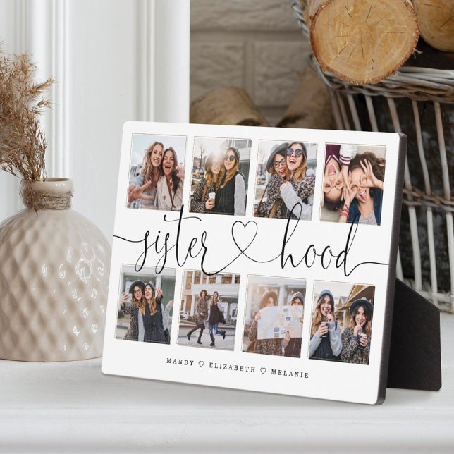 Placa Expositora Guión de hermandad | Regalo Para Hermanas Collage  (Subido por el creador)